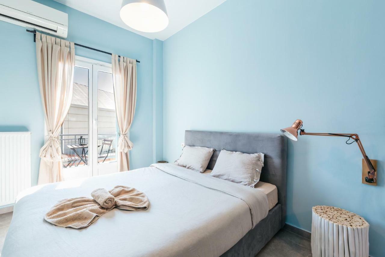 Modern White Tower Apartment Selanik Dış mekan fotoğraf